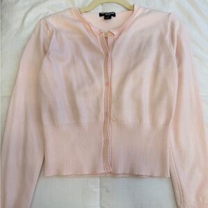 PrettyLittleThing Soft Pink Cardigan Sweater
